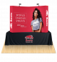 8' Popup Tabletop Display Booth With Endcap (Curved)